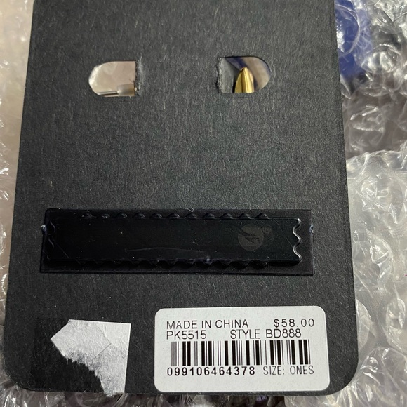 j.crew Pavé ball huggie hoop earrings NEW - Picture 3 of 3